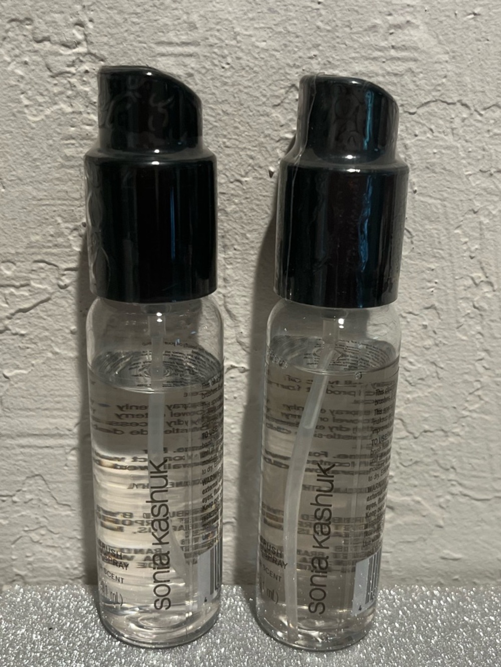 Sonia  kashuk make up brush and sponge shampoo (pair)